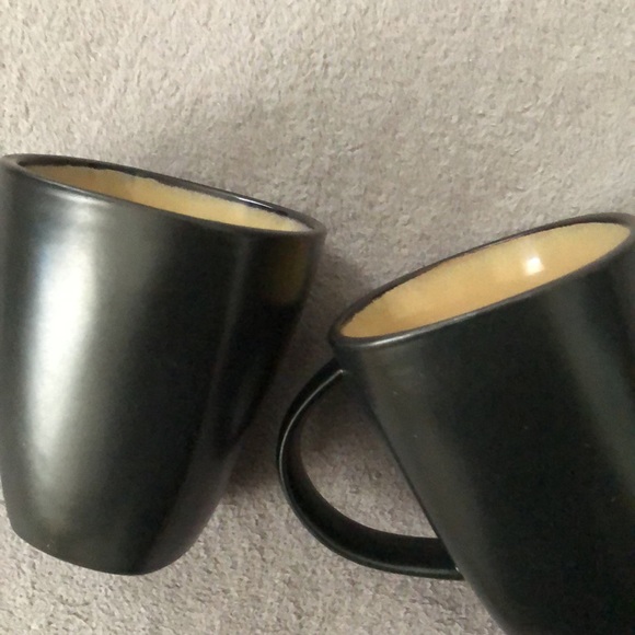 Matte Black Mugs - bundle set of 2 - Picture 4 of 5